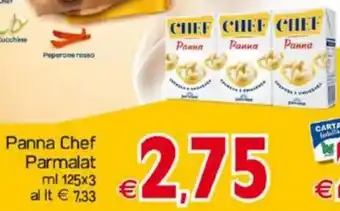 Kanguro Parmalat Panna Chef 125 ml x 3 offerta