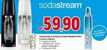 Sodastream Gasatore d'Acqua Sodastream Spirit 1 lt