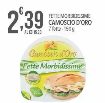 Camoscio d'Oro Fette Morbidissime 7 fette - 150 g