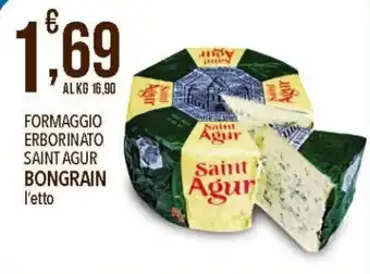 Iper Nonna Isa Bongrain Saint Agur Formaggio Erborinato offerta