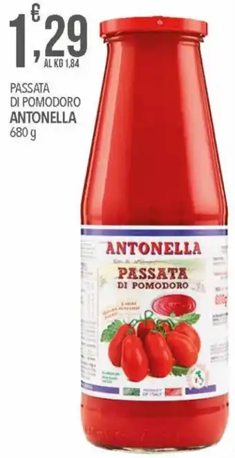 Iper Nonna Isa Antonella Passata di pomodoro 680 g offerta