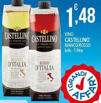 Iper Nonna Isa Castellino Vino 1 litro offerta