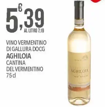Aghiloia Vino Vermentino di Gallura DOCG 75 cl