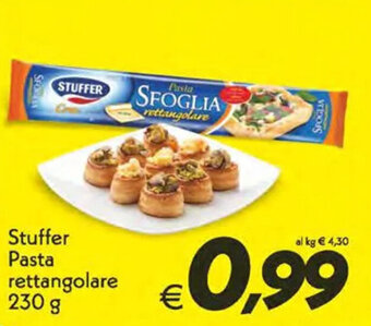 Iper Super Conveniente Stuffer Pasta rettangolare 230 g offerta