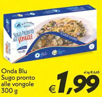 Iper Super Conveniente Onda Blu Sugo pronto alle vongole 300 g offerta
