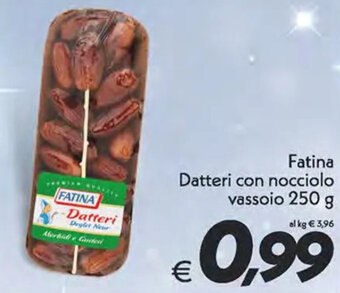 Iper Super Conveniente Fatina Datteri con nocciolo vassoio 250 g offerta
