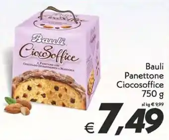 Iper Super Conveniente Bauli Panettone Ciocosoffice 750 g offerta