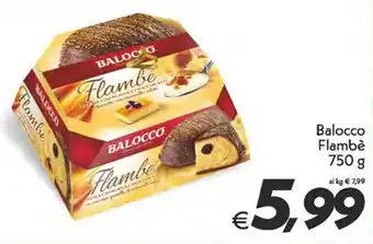 Iper Super Conveniente Balocco Flambè 750 g offerta