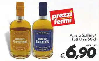 Iper Super Conveniente Amaro Sdillirìu/Futtitìnni 50 cl offerta