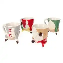Franzy's Tognana tazza mug gnomo di natale up down offerta