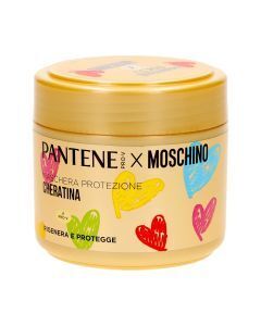 Franzy's Pantene x moschino maschera protezione capelli con cheratina 300ml offerta