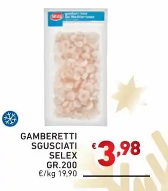 Ok Market Selex Gamberetti Sgusciati 200 gr. offerta