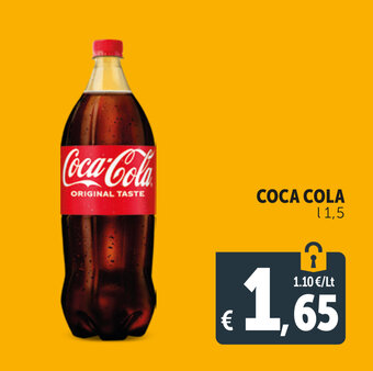 Deco Supermercati Coca Cola l 1,5 offerta