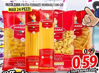 Pasta Zara Pasta Formati Normali 500 gr