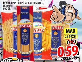 Il Genio Supermercato Divella Pasta di Semola Formati Normali 500 gr offerta