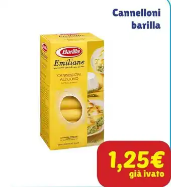 Barilla Cannelloni