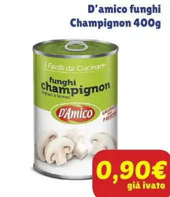 D'amico funghi champignon 400g