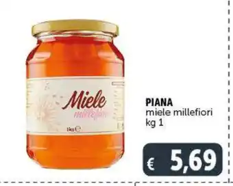 Piana miele millefiori 1 kg