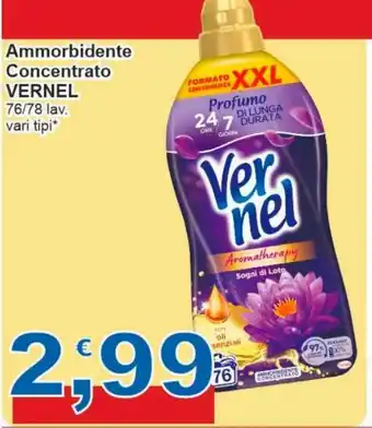 Vernel Ammorbidente Concentrato 76/78 lav. vari tipi