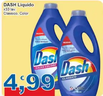 Sidis Dash Liquido x33 lav. Classico, Color offerta