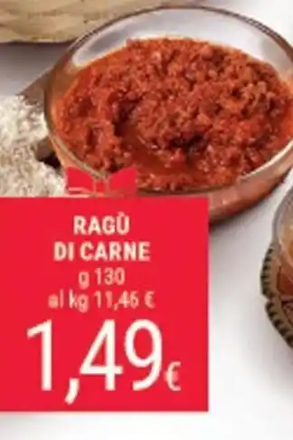 Doro Supermercati Ragù di Carne g 130 offerta