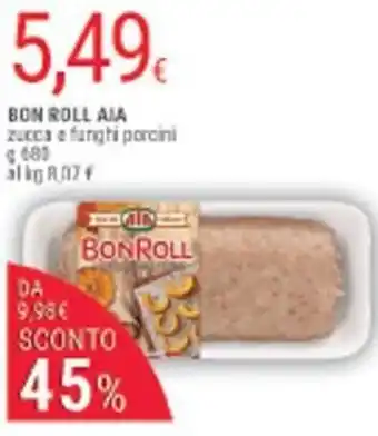 Doro Supermercati AIA Bon Roll zucca e funghi porcini offerta