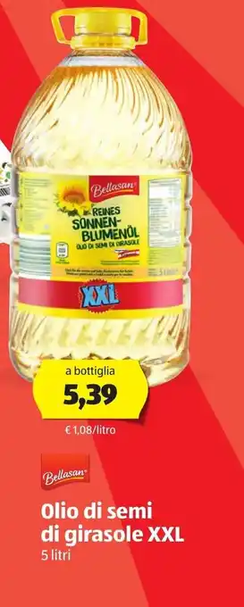 ALDI Olio de semi di girasol XXL offerta