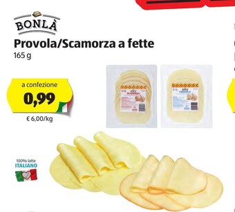 ALDI Provola/Scamorza a fette 165g offerta