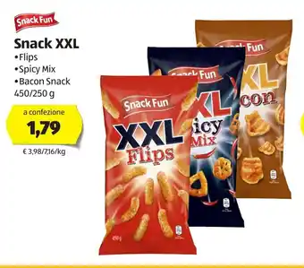 ALDI Snack XXL 450/250g offerta