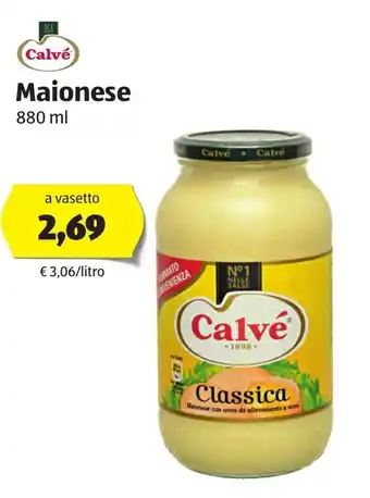 ALDI Maionese 880ml offerta
