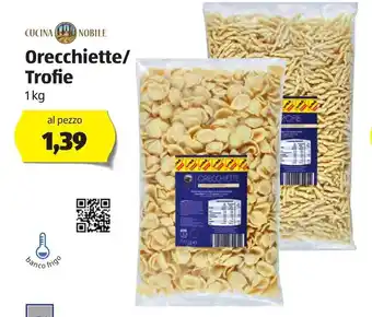ALDI Orecchiette/Trofie 1 kg offerta