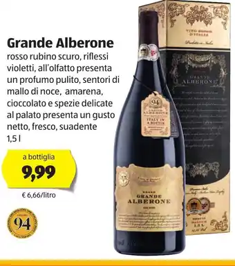 ALDI Grande Alberone 1,5l offerta