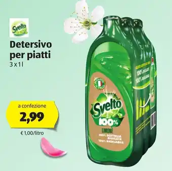 ALDI Detersivo per piatto 3 x 1l offerta