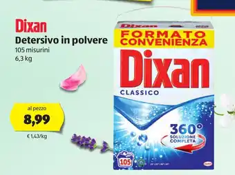 Dixan Detersivo in polvere 6,3kg