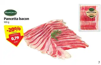 ALDI Pancetta bacon 100g offerta