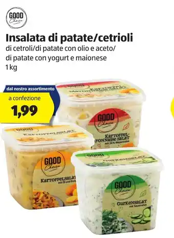 ALDI Insalata di patate/ Cetrioli 1kg offerta