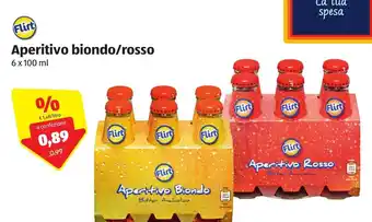 ALDI Aperitivo biondo/rosso 6 x 100ml offerta