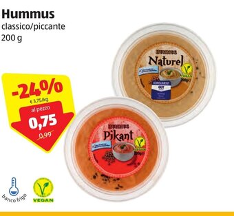 ALDI Hummus 200g offerta
