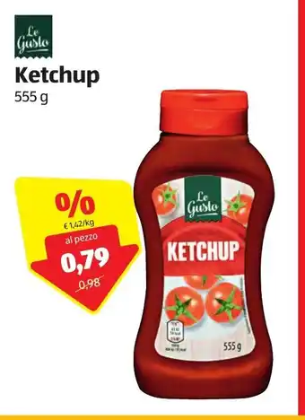 ALDI Ketchup 555g offerta