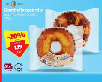 ALDI Ciambella assortita 400g offerta