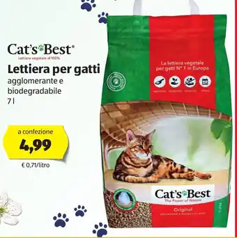 ALDI Cat's Best Lettiera per gatii 7l offerta