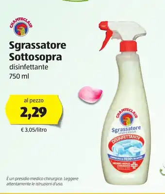 ALDI Sgrassatore Sottosopra 750ml offerta