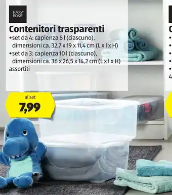 ALDI Contenitori transparenti offerta