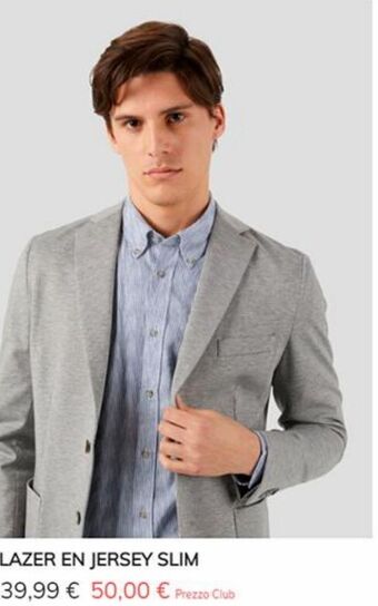 Conbipel Blazer en jersey slim offerta