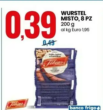 Eurospin Wurstel Misto offerta