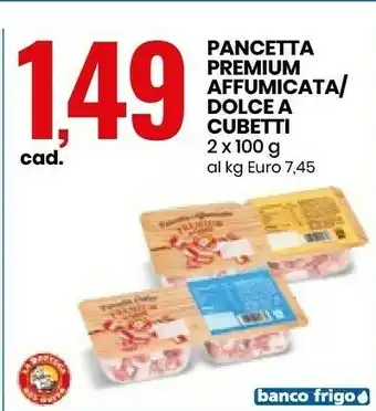 Eurospin La Bottega del Gusto Pancetta Premium Affumicata offerta