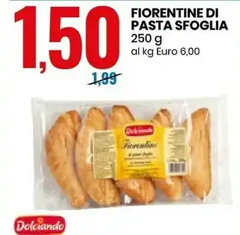Eurospin Dolciando Fiorentine Pasta Sfoglia offerta
