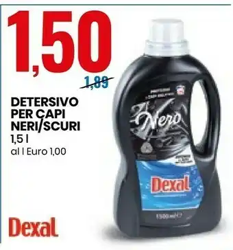 Eurospin Dexal Detersivo Per Capi Neri offerta