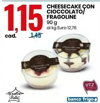 Eurospin Cheesecake Con Cioccolato offerta