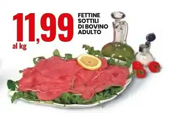 Eurospin Eurospin Sottili Di Bovino Adulto offerta